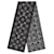 Louis Vuitton bufanda de montaña LV Monogram Negro Cachemira  ref.1090988