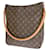 Louis Vuitton Looping GM Brown Cloth  ref.1091151
