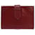 YVES SAINT LAURENT Red Leather  ref.1091155