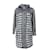 Chanel 9K$ Neuer Parka-Mantel aus Tweed mit Juwelenknöpfen Schwarz  ref.1091161
