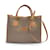 Gucci Grand sac cabas vintage en toile monogramme beige avec sangle  ref.1091613