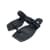 JIMMY CHOO  Sandals T.eu 39.5 leather Black  ref.1091667