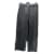 Totême TOTEME  Trousers T.fr 34 leather Black  ref.1091752