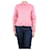 Moncler Pink cropped windbreaker jacket - size UK 8 Polyamide  ref.1091781