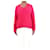 360 Cashmere Maglia rosa in cashmere scollo a V - taglia M Cachemire  ref.1091785