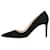 Prada Zapatos de tacón con punta en ante negro - talla UE 38.5 Suecia  ref.1091817