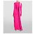 Victoria Beckham Asymmetrisches Rüschenkleid Rosa Pink - Ansicht 3