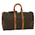 Louis Vuitton Monograma Keepall 45 Boston Bag M41428 Autenticação de LV 55208 Lona  ref.1092550