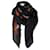 Autre Marque Contro Figura, sciarpa in seta stampata barocca Multicolore  ref.1092669