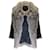 Rag & Bone Grey Lamb Suede Shearling Coat Fur  ref.1092866