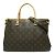 Louis Vuitton Borsa tote Pallas con monogramma M40907 Marrone