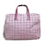 Chanel Nueva línea de bolsos de viaje Rosa Lienzo Nylon  ref.1093055