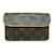 Louis Vuitton Monogram Pochette Florentine M51855 Brown Cloth  ref.1093059