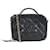 Chanel Black 2017-2018 Filigree cross-body vanity case Leather  ref.1093140