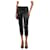 Jean Paul Gaultier Pantaloni skinny in raso neri - taglia XS Nero  ref.1093153