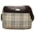 Burberry Brown House Check Crossbody Bag Beige Cloth Cloth  ref.1093215