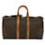 Louis Vuitton Keepall 45 Brown Cloth  ref.1093501