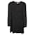 Reformation Mini-robe à pois en viscose noire Fibre de cellulose  ref.1093557