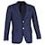 Loro Piana Jacke aus blauer Wolle Marineblau  ref.1093567