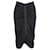 Autre Marque Nº 21 Ruched Midi Denim Skirt in Navy Blue Cotton  ref.1093571