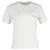 Camiseta Anine Bing Pocket em Algodão Branco  ref.1093641
