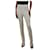 Louis Vuitton Pantaloni Ura Beige con cerniera laterale - taglia XS Triacetato  ref.1093653