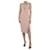 Zimmermann Pink crepe link midi dress - Brand size 2 Polyester  ref.1093666