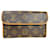 Louis Vuitton Pochette Florentine Brown Cloth  ref.1093841