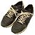 Louis Vuitton Uomo Nero Grigio Damier Sneakers Scarpe da ginnastica Stringate Taglia 8