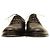 Louis Vuitton Scarpe eleganti stringate stringate da uomo in pelle nera con lati intrecciati 8 Nero - vista 2