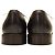 Louis Vuitton Scarpe eleganti stringate stringate da uomo in pelle nera con lati intrecciati 8 Nero - vista 3