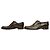 Louis Vuitton Scarpe eleganti stringate stringate da uomo in pelle nera con lati intrecciati 8 Nero - vista 5