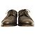 Sapatos masculinos Louis Vuitton de couro preto Brogues Oxfords com cadarço 8 - vista 2