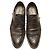 Sapatos masculinos Louis Vuitton de couro preto Brogues Oxfords com cadarço 8 - vista 6