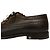 Sapatos masculinos Louis Vuitton de couro preto Brogues Oxfords com cadarço 8 - vista 9