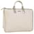 GUCCI GG Supreme Hand Bag PVC Leather White 189899 auth 56294  ref.1094083