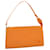 LOUIS VUITTON Epi Pochette Accessoires Pouch Orange Mandarin M5294H Auth 55878 Leather  ref.1094100