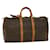 Louis Vuitton Monogram Keepall 50 Boston Bag M41426 LV Auth 55217 Cloth  ref.1094124