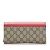 Padlock Gucci GG Supreme Vorhängeschloss-Geldbörse mit Kette - Ansicht 3