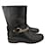 LANVIN  Ankle boots T.eu 39 leather Black  ref.1096329