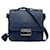 Prada Vitello Lux Sound Crossbody Bag BT1012 Blue Leather Pony-style calfskin  ref.1097834