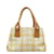 Burberry Borsa in tela a quadri Giallo Vitello simile a un vitello  ref.1097844