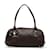 Gucci GG Signature Princy Boston Bag 161720 Brown Leather  ref.1097850