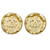 Chanel Gold CC Clip-On Earrings Golden Metal Gold-plated  ref.1098024