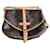 Louis Vuitton Saumur 30   (M42256) Castaño Monograma Algodón  ref.1098102