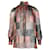 Zimmermann Ninety-Six Lattice-Trimmed Printed Blouse in Multicolor Linen And Silk-Blend Gauze   ref.1098153