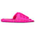 Balenciaga Hotel Slides in Pink Nylon  ref.1098181