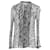 Burberry Brit bedruckte transparente Bluse aus mehrfarbigem Polyester Schwarz  ref.1098196