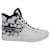 Dior Walk'N'Dior Star Schnür-High-Top-Sneakers aus weißem Leder  ref.1098216