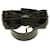 Yves Saint Laurent YSL Damen-Taillengürtel aus schwarzem Lackleder mit Schnalle und Schleife  ref.1098255